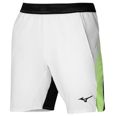 Pantalones Cortos Mizuno Release 8 IN Amplify Hombre - Blancos - Chile M913RXHOBV